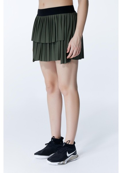 Ed 2303-05 Ada Dry-Touch Spor Etek Şortlu Defne Yeşili (Tenis, Golf, Pickleball, Dans) indirimleri