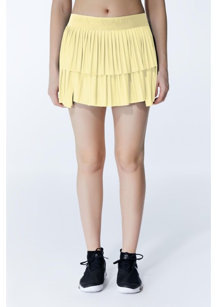 Ed 2303-11 Ada Dry-Touch Spor Etek Şortlu Sarı (Tenis, Golf, Pickleball, Dans) fiyatları