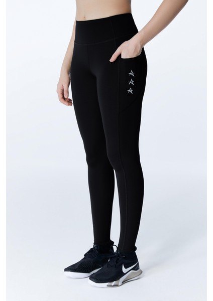 Ed 2338-04 Carolina Cepli Uzun Sporcu Tayt Siyah modelleri