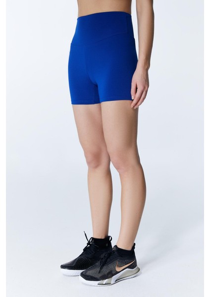 ED2308-03 Çağla Dry-Touch Yüksek Belli Kadın Şortu Royal indirimleri