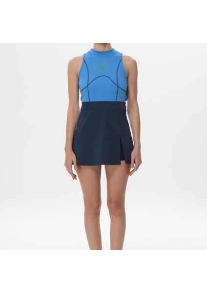 Ed 2442 Anastasia Spor Elbise Mavi-Lacivert (Tenis, Golf, Pickleball, Dans)