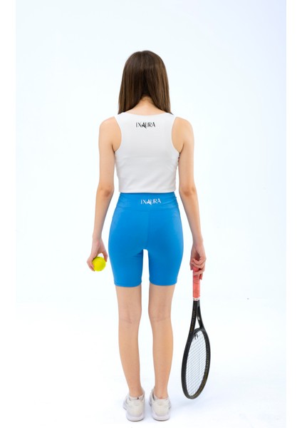 Ed 2350-14 Bıker Cepli Sporcu Tayt Mavi modelleri