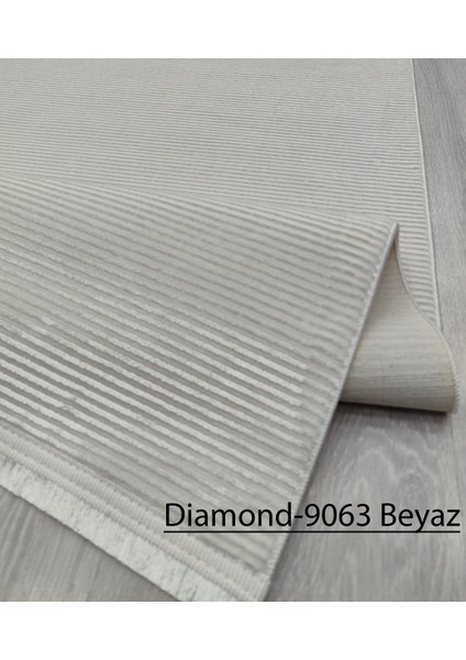 Decoser Diamond Koleksiyonu Dokuma Halı DH9063 Beyaz