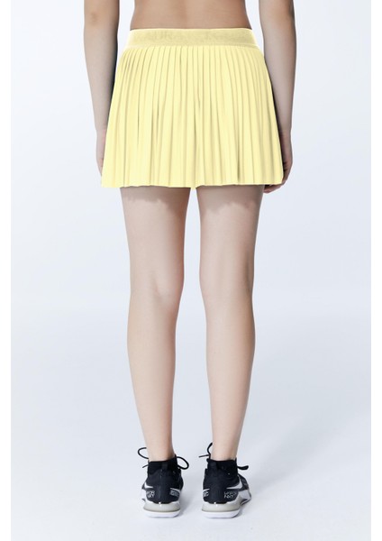 Ed 2303-11 Ada Dry-Touch Spor Etek Şortlu Sarı (Tenis, Golf, Pickleball, Dans) fırsatları