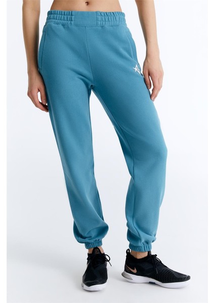 ED7737-07 Coach Normal Belli Kadın Jogger'ı Petrol Mavisi modelleri