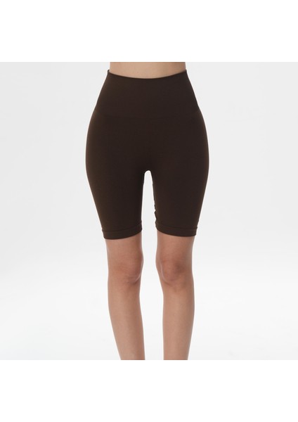 Ed 2427 Eva Biker Push-Up Dry-Touch Tayt Kahverengi