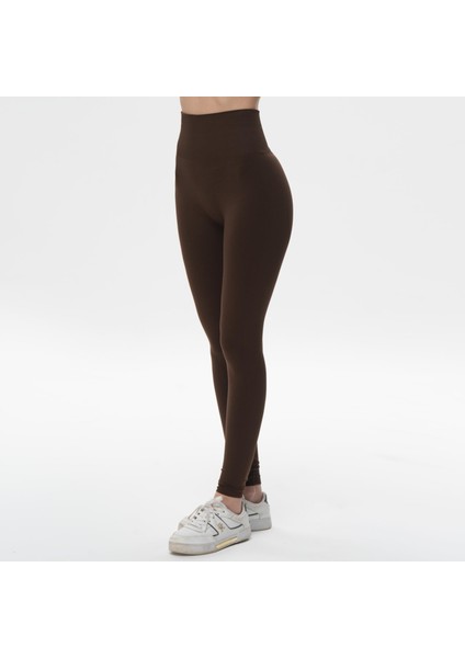 Ed 2425 Gaga Scrunch Dry-Touch Uzun Tayt Kahverengi fiyatları