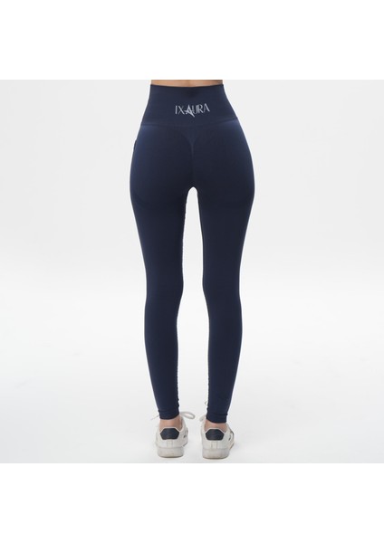 Ed 2424 Iconic Scrunch Dry-Touch Uzun Tayt Lacivert modelleri