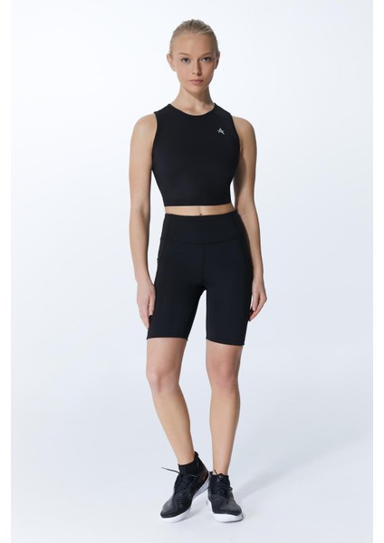 Ed 2350-01 Biker Cepli Sporcu Tayt Siyah