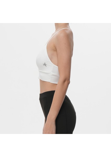 ED4486-01 Sporcu Sütyen Beyaz