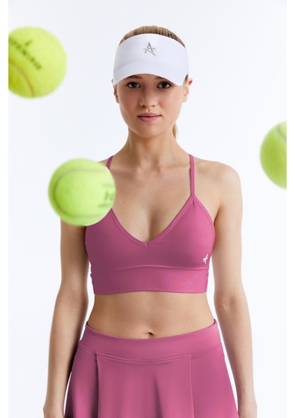 ED4486-07 Sporcu Sütyen Gül Kurusu