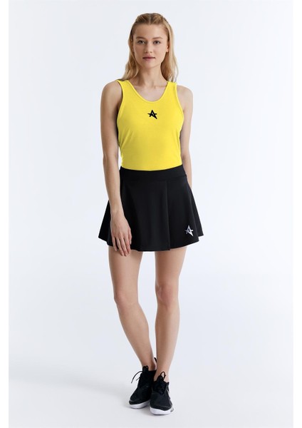 ED7741-03 Camilia Dry-Touch Askılı Kadın Tenis Atleti Sarı