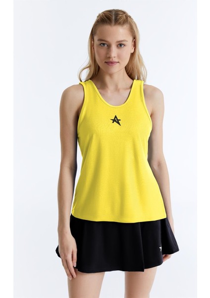 ED7741-03 Camilia Dry-Touch Askılı Kadın Tenis Atleti Sarı fiyatları