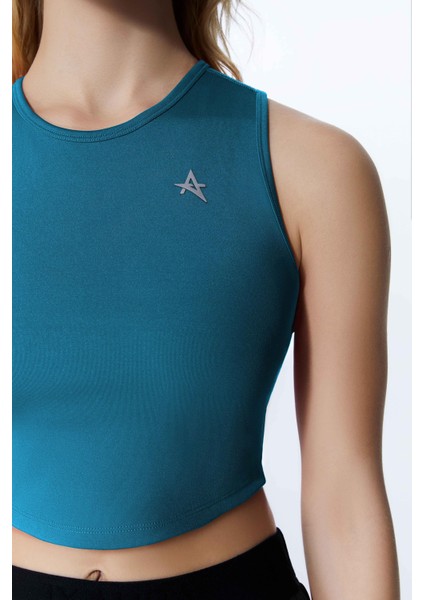 Ed 2343-07 Barty Dry-Touch Crop Kolsuz Kadın Üstü Petrol Mavi fırsatları