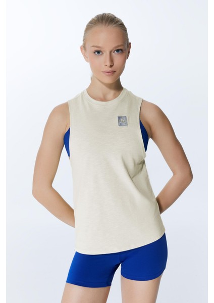 Ed 2321-03 Angelina Tişört Ekru