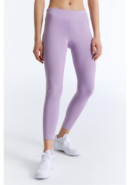 ED7783-02 Hola Long Legging Yüksek Belli Tam Boy Kadın Taytı Lila fiyatları