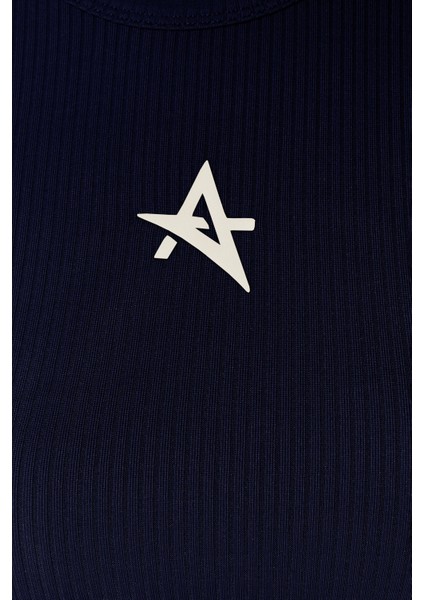 ED7744-10 Sabalenka Yüzücü Yaka Sporcu Üst Lacivert modelleri