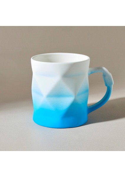 Soft Touch Geo Kupa 450 ml Mavi
