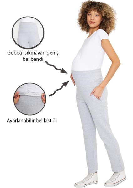 - MYRA8600 - Örme Hamile Eşofman Altı