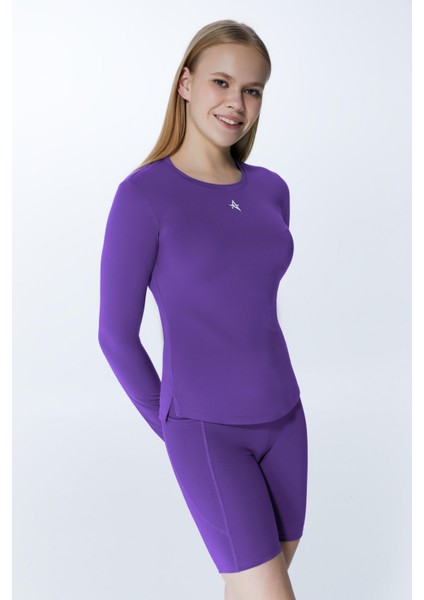 Ed 2352-02 Veronica Uzun Kollu Body Mor