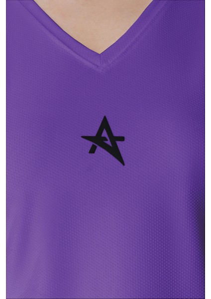 Ed 2313-08 Helen Dry-Touch Sporcu Kadın Üst Mor , Tenis , Koşu , Pilates , Yoga , Fitness fiyatları