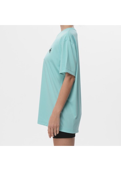 Ed 2446-01 Rhode Likralı Interlock Unisex T-Shirt Aqua fiyatları