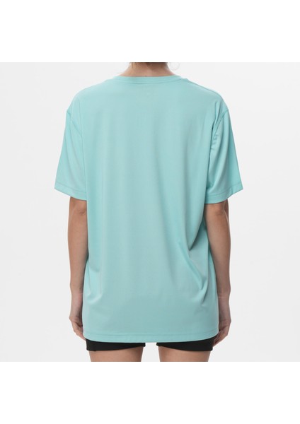 Ed 2446-01 Rhode Likralı Interlock Unisex T-Shirt Aqua modelleri