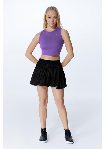 Ed 2343-05 Barty Dry-Touch Crop Kolsuz Kadın Üstü Mor fiyatları