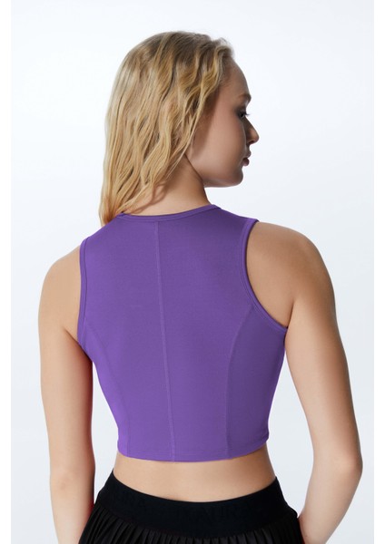 Ed 2343-05 Barty Dry-Touch Crop Kolsuz Kadın Üstü Mor indirimleri