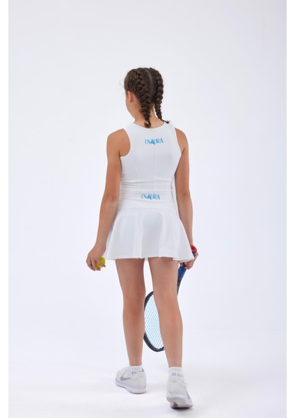 Ed 2343-11 Barty Dry-Touch Crop Kolsuz Kız Çocuk Üstü Beyaz indirimleri