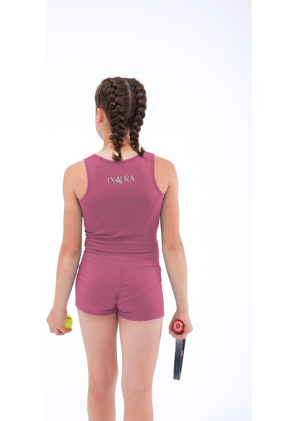 Ed 2308-12 Çağla Dry-Touch Yüksek Bel Kısa Kız Çocuk Tayt Gülkurusu fiyatları