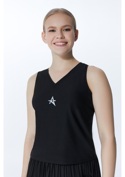 Ed 2313-02 Helen Dry-Touch Kadın Sporcu Üst Siyah , Tenis , Koşu , Pilates , Yoga , Fitness fiyatları