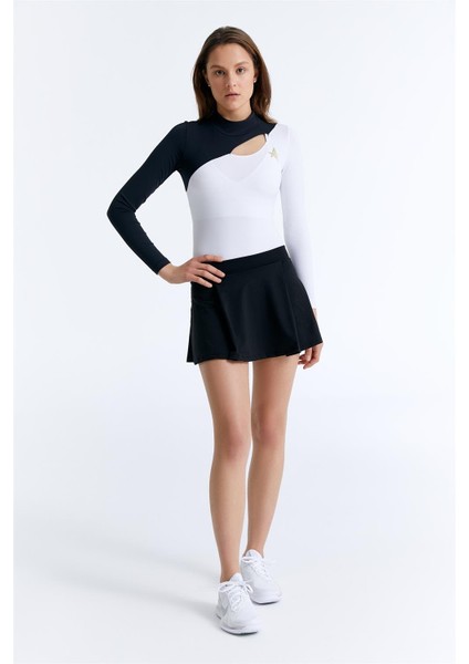 ED7787-01 Gigi Çıtçıtlı Body Siyah Beyaz fiyatları