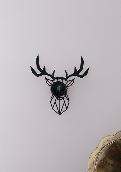 "asil Antler" 2m Anahtarlı Dekoratif Desenli Gölge Aplik fiyatları