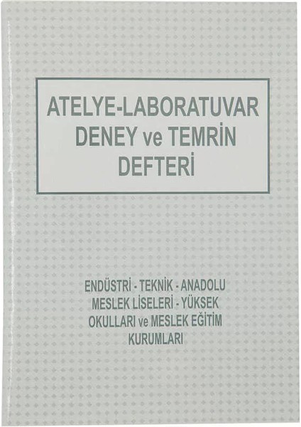 Atelye Temrin Defteri Karton Kapak 40 Yaprak