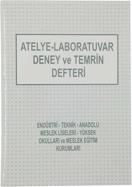 Atelye Temrin Defteri Karton Kapak 40 Yaprak