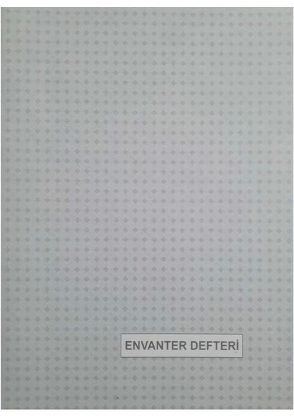 Numaralı Envanter Defteri (48 Yaprak)
