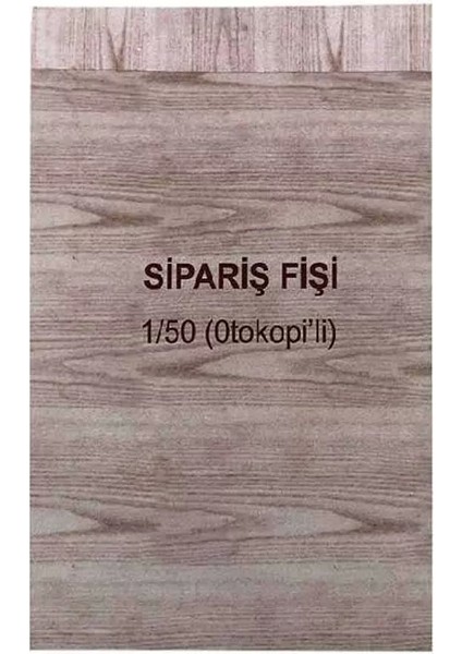 Otokopili Sipariş Fişi 1-50