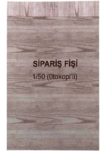 Otokopili Sipariş Fişi 1-50