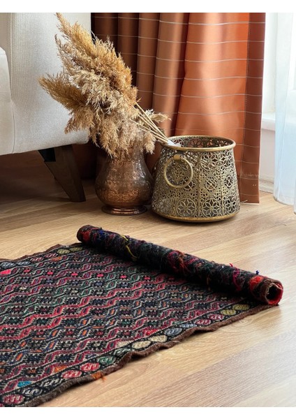 50 x 93 cm Etkileyici El Dokuma Renkli Yıkanabilir Küçük Alanlar Için Kilim indirimleri