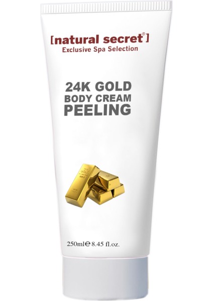 24k Altın Içerikli Krem Peeling (VÜCUT IÇİN) / 24k Gold Body Cream Peelıng 250ml