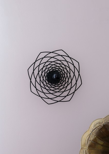 "solar Mandala" 2m Anahtarlı Dekoratif Desenli Gölge Aplik