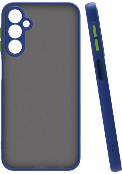 Samsung Galaxy S24 Fe Uyumlu Kılıf Hux Kapak-Lacivert