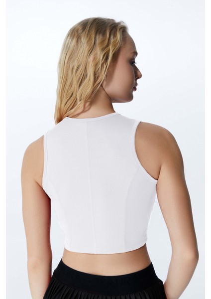 Ed 2343-15 Barty Kolsuz Spor Üst Top Beyaz fırsatları