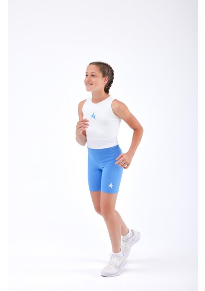 Ed 2334-03 Bıker Sporcu Tayt Dry-Touch Çocuk Tayt Mavi fiyatları