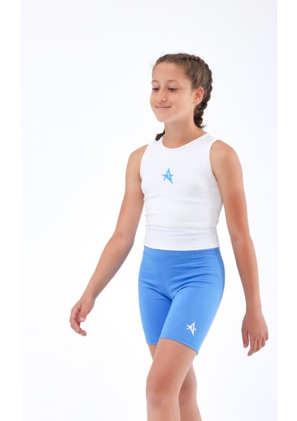 Ed 2334-03 Bıker Sporcu Tayt Dry-Touch Çocuk Tayt Mavi modelleri