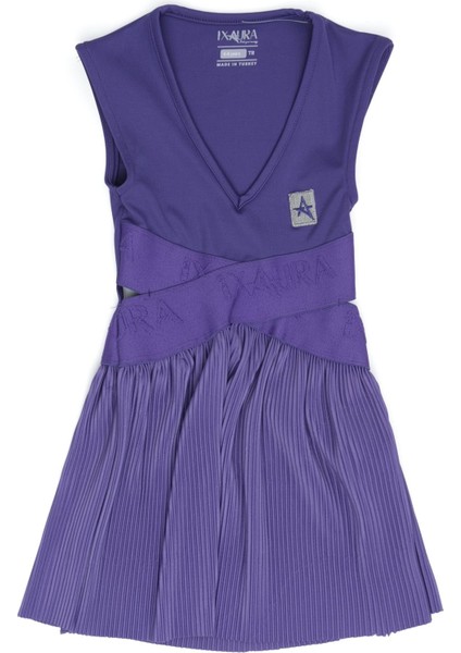 Ed 2365-06 Adriana Spor Elbise Çocuk - Mor (Tenis, Golf, Pickleball, Dans) fırsatları