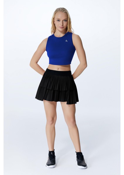 Ed 2343-04 Barty Dry-Touch Crop Kolsuz Kadın Üstü Royal Mavi fiyatları