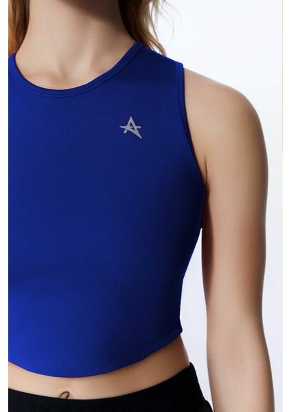 Ed 2343-04 Barty Dry-Touch Crop Kolsuz Kadın Üstü Royal Mavi fırsatları