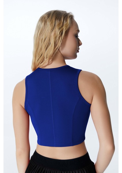 Ed 2343-04 Barty Dry-Touch Crop Kolsuz Kadın Üstü Royal Mavi indirimleri
